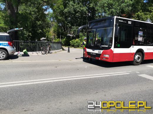 Autobus MZK potrącił rowerzystkę