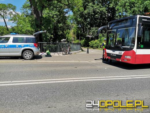 Autobus MZK potrącił rowerzystkę