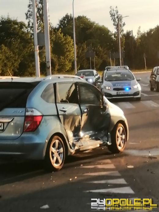 Wymuszenie pierwszeństwa prawdopodobną przyczyną kolizji na Horoszkiewicza