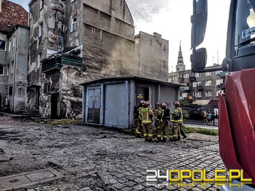 Pożar transformatora w Brzegu