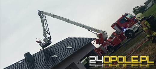 Ulewy i burze nad Opolszczyzną. Strażacy wyjeżdżają do zdarzeń 