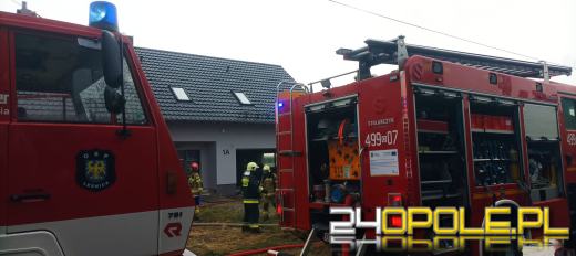 Ulewy i burze nad Opolszczyzną. Strażacy wyjeżdżają do zdarzeń 