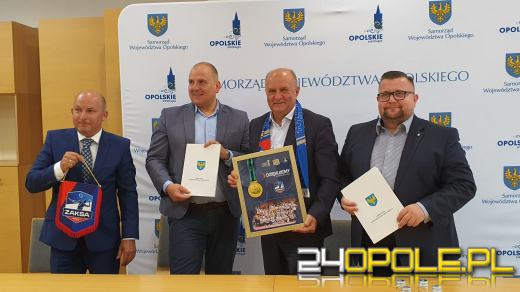 270 tysięcy złotych przekazał zarząd województwa klubowi ZAKSA S.A.