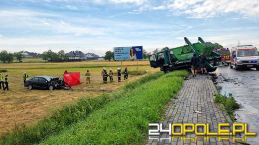 Tragiczny wypadek na trasie Większyce - Kędzierzyn-Koźle