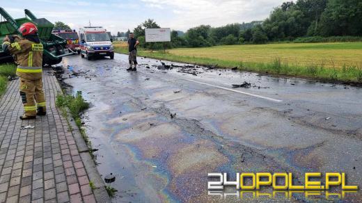 Tragiczny wypadek na trasie Większyce - Kędzierzyn-Koźle