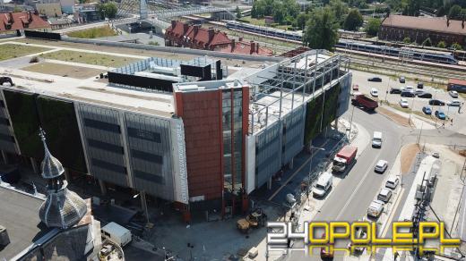 Trwają końcowe prace przy budowie Centrum Przesiadkowe Opole Główne 