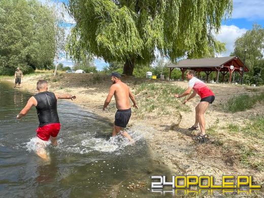 Społecznicy oczyścili jezioro Malina z moczarki. Jest bezpieczniej!