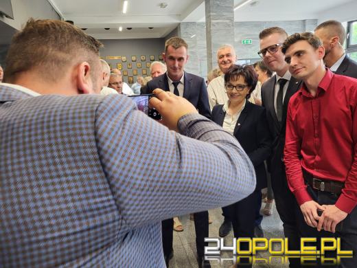 Marszałek Sejmu odwiedziła Niemodlin