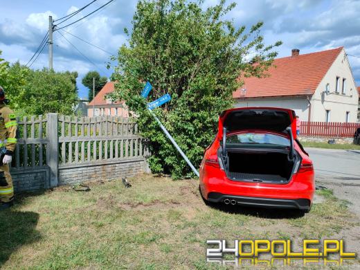 Zderzenie pojazdów w Otmicach