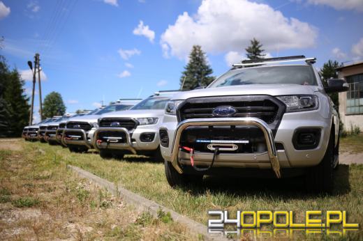 Nowe auta w powiatach, czyli wzrost bezpieczeństwa w regionie