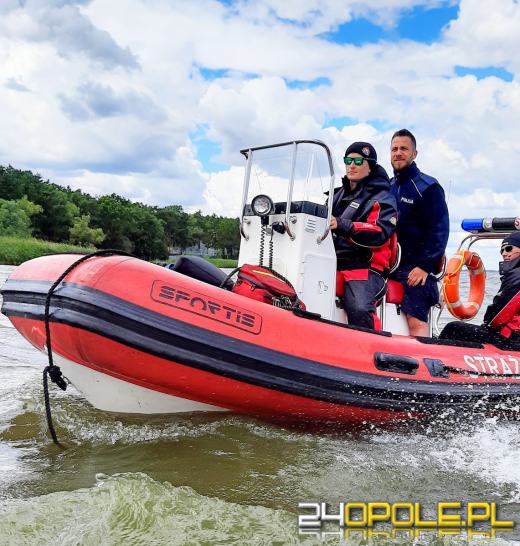 Wspólne służby policji i straży pożarnej pn. "Bezpieczna woda"