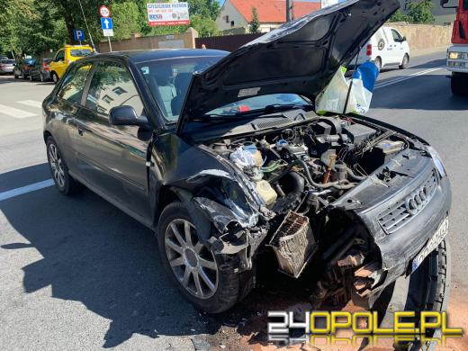 86 latek, kierujący citroenem wymusił pierwszeństwo. Doszło do kolizji