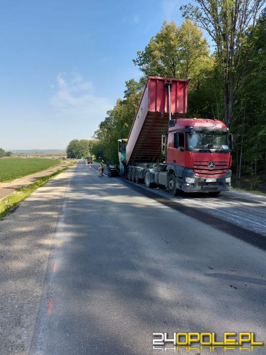Kolejny etap prac przy rozbudowie DK41 w Wierzbięcicach