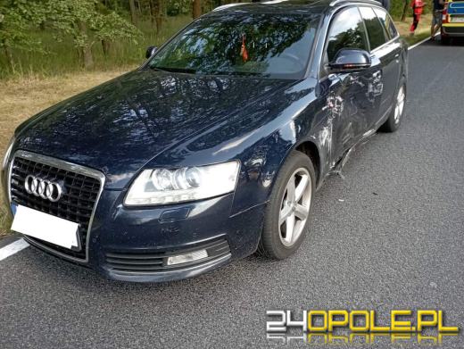 Zderzenie pojazdów na trasie Opole - Kluczbork