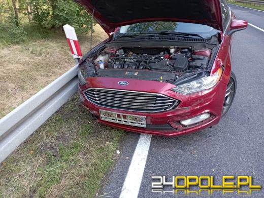 Zderzenie pojazdów na trasie Opole - Kluczbork