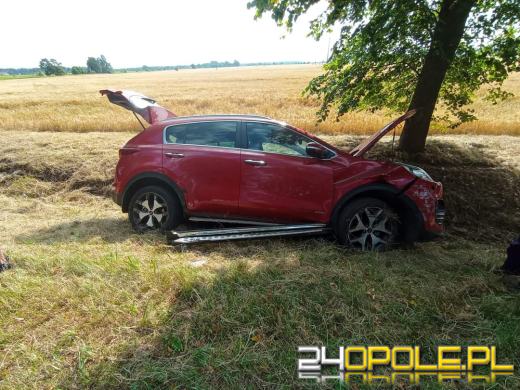 Zderzenie pojazdów na trasie Opole - Kluczbork