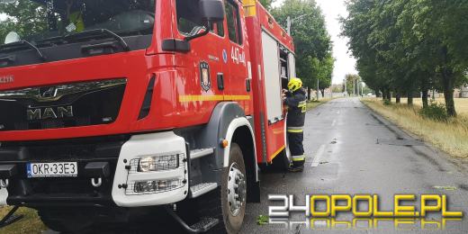 Strażacy podsumowali interwencje pogodowe z soboty