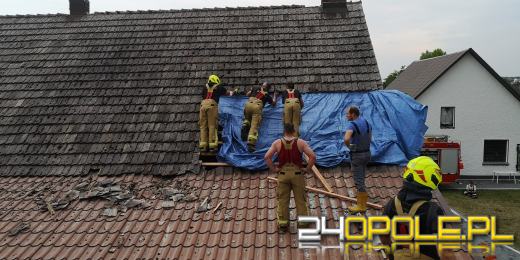 Strażacy podsumowali interwencje pogodowe z soboty