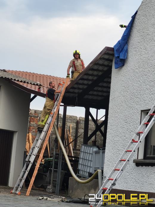 Strażacy podsumowali interwencje pogodowe z soboty