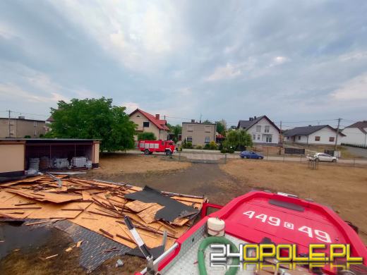 Strażacy podsumowali interwencje pogodowe z soboty