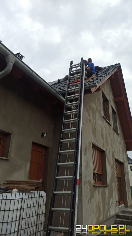 Strażacy podsumowali interwencje pogodowe z soboty