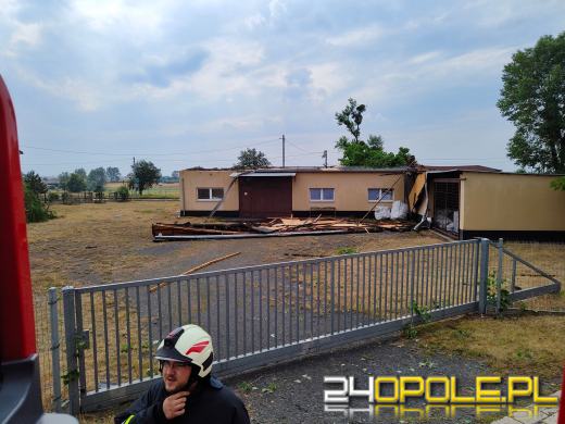 Strażacy podsumowali interwencje pogodowe z soboty