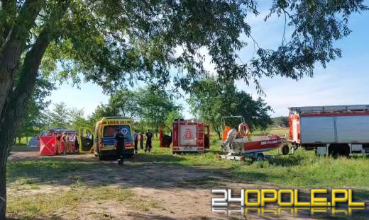Akcja ratownicza na kąpielisku w Nowych Siołkowicach. Lądował LPR