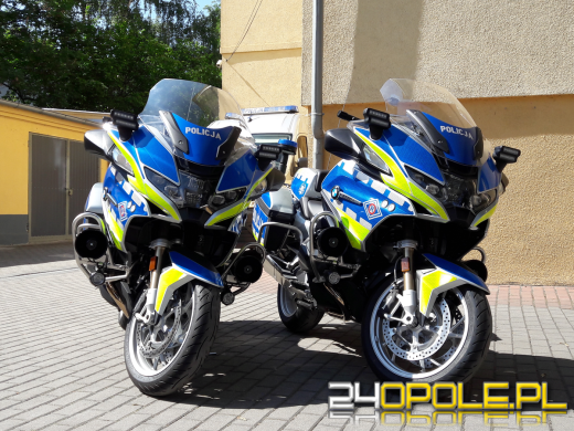 Nowe policyjne motocykle na drogach powiatu nyskiego