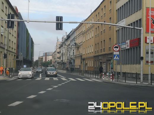 Skrzyżowanie 1-Maja z Reymonta w końcu przejezdne!