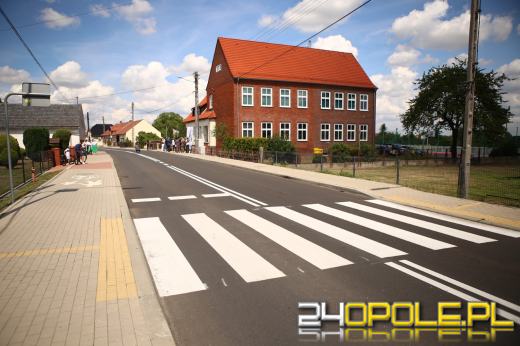 W Ochodzach wyremontowano drogę