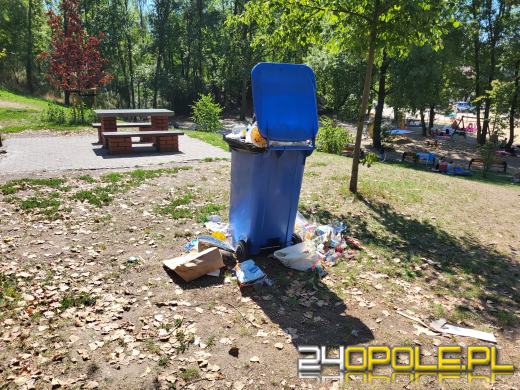 Plażowicze zamieniają Kąpielisko Bolko w śmietnik