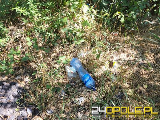 Plażowicze zamieniają Kąpielisko Bolko w śmietnik