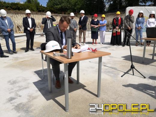 Wmurowano kamień węgielny pod budowę nowego DPS w Opolu