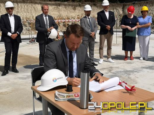 Wmurowano kamień węgielny pod budowę nowego DPS w Opolu