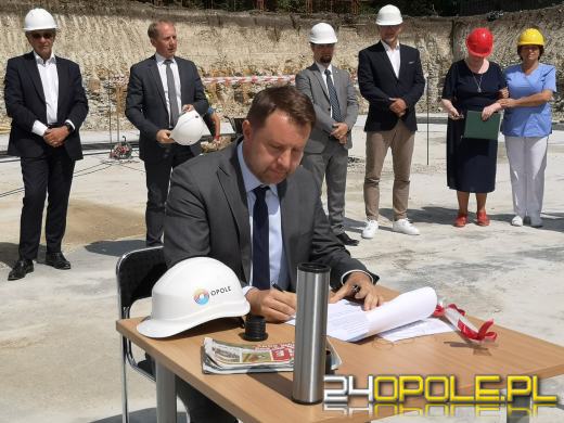 Wmurowano kamień węgielny pod budowę nowego DPS w Opolu