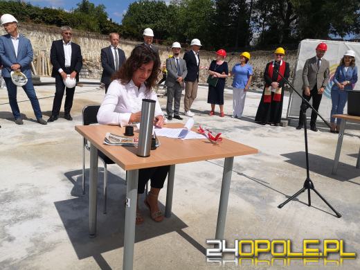 Wmurowano kamień węgielny pod budowę nowego DPS w Opolu