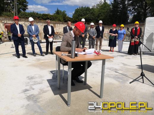 Wmurowano kamień węgielny pod budowę nowego DPS w Opolu