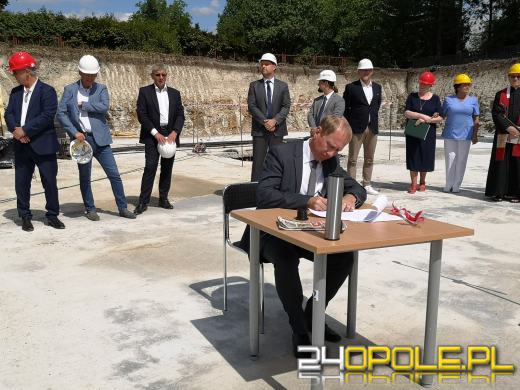Wmurowano kamień węgielny pod budowę nowego DPS w Opolu