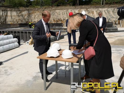 Wmurowano kamień węgielny pod budowę nowego DPS w Opolu