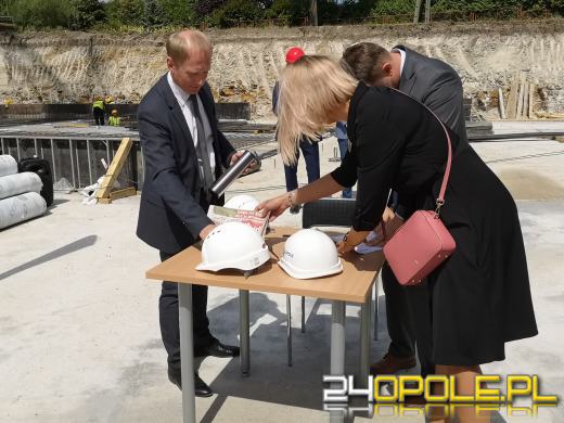 Wmurowano kamień węgielny pod budowę nowego DPS w Opolu
