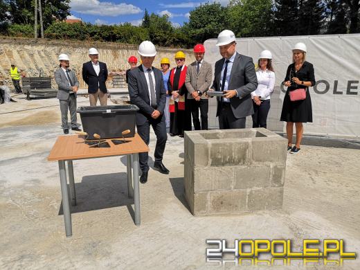 Wmurowano kamień węgielny pod budowę nowego DPS w Opolu