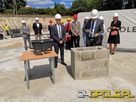 Wmurowano kamień węgielny pod budowę nowego DPS w Opolu