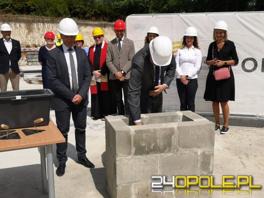 Wmurowano kamień węgielny pod budowę nowego DPS w Opolu