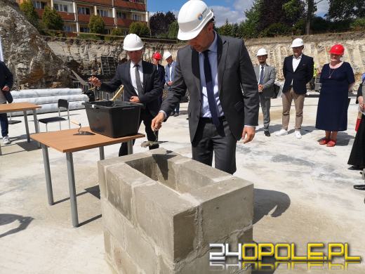 Wmurowano kamień węgielny pod budowę nowego DPS w Opolu