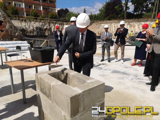 Wmurowano kamień węgielny pod budowę nowego DPS w Opolu
