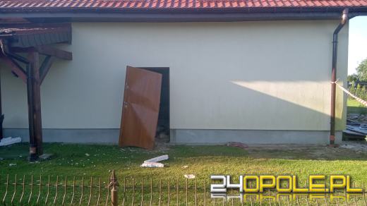 Wybuch gazu w Polanowicach. Jedna osoba została ranna