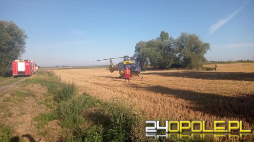 Wybuch gazu w Polanowicach. Jedna osoba została ranna