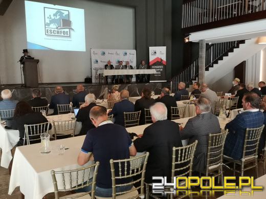 Trwa Kongres Europejskiej Federacji Kominiarzy ESCHFOE w Prószkowie