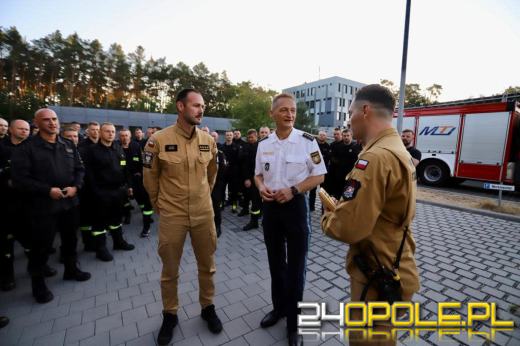 Strażacy pojechali pomóc przy dramatycznych pożarach we Francji