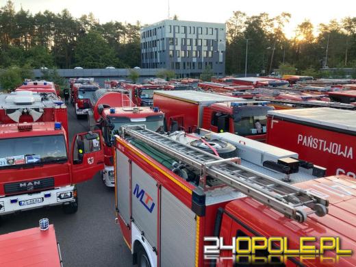 Strażacy pojechali pomóc przy dramatycznych pożarach we Francji